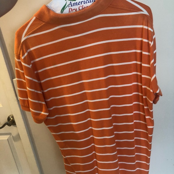 Orange striped Ralph Lauren polo - Picture 2 of 2